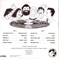 link to back sleeve of 'WZIR FM Rock To Riches' compilation LP from 1982