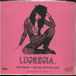 Lucrecia - The Hunter / No One Gets Out Alive
 front of single