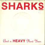 Sharks - Have A Metal Christmas And A Heavy New Year back of single