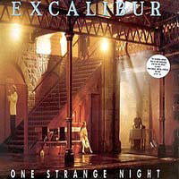 Excalibur - One Strange Night LP/CD, Active Records pressing from 1990