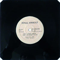 Final Assault - Final Assault / Messenger Of God Shape EP, Azra pressing from 1986