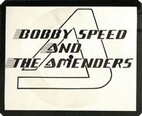 Bobby Speed & The Amenders - Nightmares / Diane Shape Pic-EP, Azra pressing from 1988