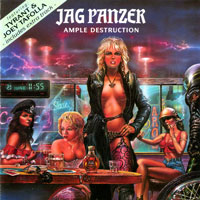 Jag Panzer - Ample Destruction CD, Barricade Records pressing from 1989