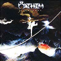 Anthem - Tightrope LP, Black Dragon Records pressing from 1986