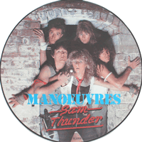 Sam Thunder - Manoeuvres Pic-LP, Bullet Records pressing from 1984