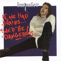 Impaler - If We Had Brains... We'd Be Dangerous LP, Combat pressing from 1986