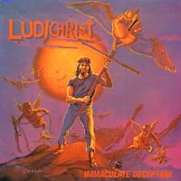 Ludichrist - Immaculate Deception LP, Combat pressing from 1987
