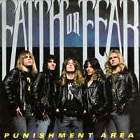 Faith Or Fear - Punishment Area LP/CD, Combat pressing from 1989