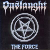 Onslaught - The Force LP, Combat pressing from 1986