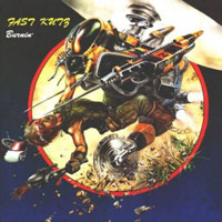 Fast Kutz - Burnin' LP, Ebony Records pressing from 1987