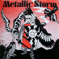 Various - Metallic Storm LP, Ebony Records pressing from 1982