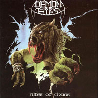 Demon Eyes - Rites Of Chaos LP, Ebony Records pressing from 1984