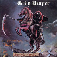 Grim Reaper - See You In Hell LP, Ebony Records pressing from 1983