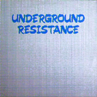 Various - Underground Resistance Volume 2 LP, Ebony Records pressing from 1987