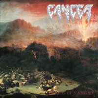 Cancer - The Sins Of Mankind CD, Flametrader pressing from 1993