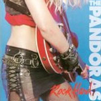 The Pandoras - Rock Hard LP, GWR Records pressing from 1989