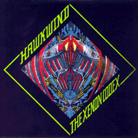 Hawkwind - The Xenon Codex LP/CD, GWR Records pressing from 1988
