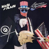 Nash The Slash - American Band-Ages LP, Heavy Metal Records pressing from 1985