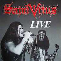 Saint Vitus - Live LP/CD, Hellhound Records pressing from 1991