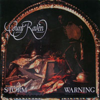 Count Raven - Storm Warning LP/CD, Hellhound Records pressing from 1990