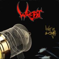 Wrest - Livin' In A Cage LP, LM Records pressing from 1989