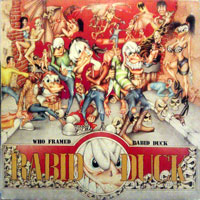 Rabid Duck - Who Framed Rabid Duck LP, LM Records pressing from 1989