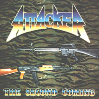 Attacker - The Second Coming LP/CD, Mercenary Records pressing from 1987