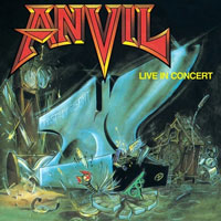 Anvil - Past & Present - Live In Concert CD, Metal Blade Records pressing from 1989