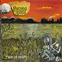 Burning vision - fear of reality LP/CD, Metal Enterprises pressing from 1988