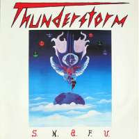 Thunderstorm - s.n.a.f.u. LP, Metal Enterprises pressing from 1990
