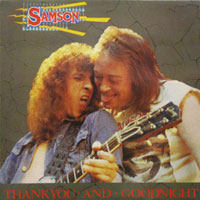 Samson - Thank You And Goodnight LP, Metal Masters pressing from 1985
