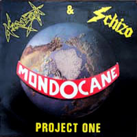 Necrodeath & Schizo - Mondocane - Project One LP, Metalmaster pressing from 1989