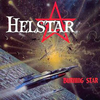 Helstar - Burning Star LP, Music For Nations pressing from 1984