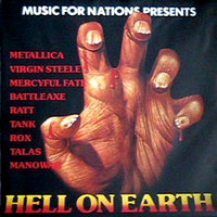Various - Hell On Earth LP, Music For Nations pressing from 1983
