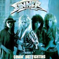Sinner - Comin' Out Fighting LP, Noise pressing from 1986
