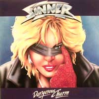 Sinner - Dangerous Charm LP/CD, Noise pressing from 1987