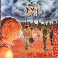 D.A.M. - Human Wreckage LP/CD, Noise pressing from 1989