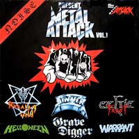 Various - Metal Attack Vol.1 LP, Noise pressing from 1985