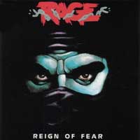 Rage - Reign Of Fear LP/CD, Noise pressing from 1986