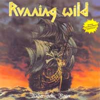 Running Wild - Under Jolly Roger LP, Noise pressing from 1987