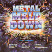 Various - Metal Meltdown CD, Pure Metal pressing from 1989
