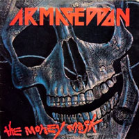 Armageddon - The Money Mask LP/CD, REX Music pressing from 1989