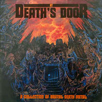 Various - At Death's Door LP/CD, Roadrunner pressing from 1990