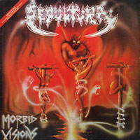 Sepultura - Morbid Visions / Bestial Devastation LP/CD, Roadrunner pressing from 1991