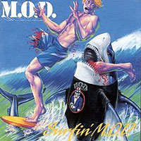 M.O.D. - Surfin M.O.D. MLP/CD, Roadrunner pressing from 1988