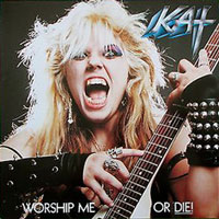 The Great Kat - Worship Me Or Die LP, Roadrunner pressing from 1987