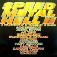 Various - Speed Metal Hell II LP, Rock Brigade Records pressing from 1987