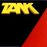 Tank - Tank LP, Rock Brigade Records pressing from 1987