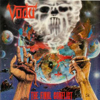 Vodu - The Final Conflict LP, Rock Brigade Records pressing from 1986