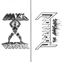 Maxx Warrior / Powerlord - Maxx Warrior / The Awakening CD, Shark Records pressing from 1988
